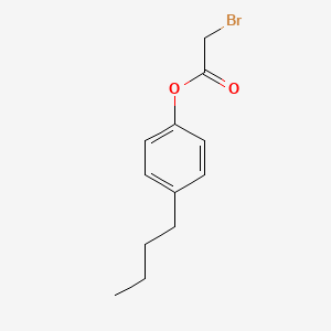 molecular formula C12H15BrO2 B14496352 4-Butylphenyl bromoacetate CAS No. 63353-47-9