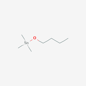 molecular formula C7H18OSn B14496493 Butoxy(trimethyl)stannane CAS No. 64109-22-4
