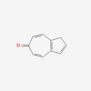 molecular formula C10H8O B14496605 Azulen-6(1H)-one CAS No. 63752-83-0