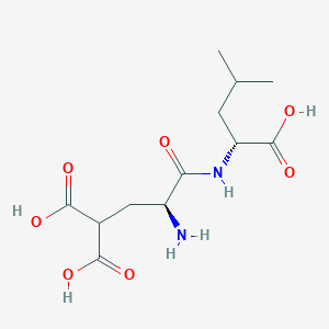 molecular formula C12H20N2O7 B14497014 gamma-Carboxyglutamylleucine CAS No. 64153-44-2