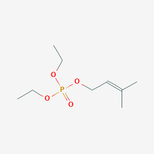 molecular formula C9H19O4P B14497168 Diethyl 3-methylbut-2-en-1-yl phosphate CAS No. 64135-15-5