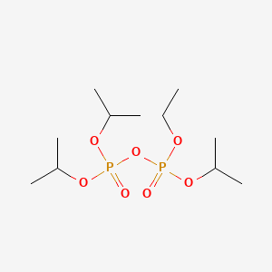 molecular formula C11H26O7P2 B14497304 Ethyl triisopropyl pyrophosphate CAS No. 63704-58-5