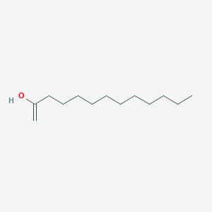 molecular formula C13H26O B14497514 Tridecen-2-ol CAS No. 64391-40-8