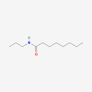 molecular formula C11H23NO B14497559 N-propyloctanamide CAS No. 64890-92-2