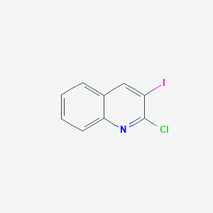 B144977 2-Chloro-3-iodoquinoline CAS No. 128676-85-7