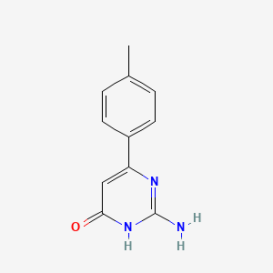 2-amino-6-(4-methylphenyl)pyrimidin-4(3H)-one