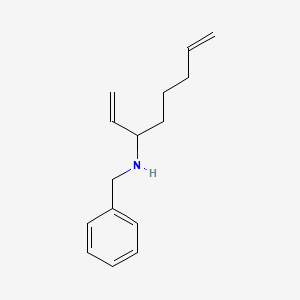 molecular formula C15H21N B14497781 N-Benzylocta-1,7-dien-3-amine CAS No. 63933-81-3