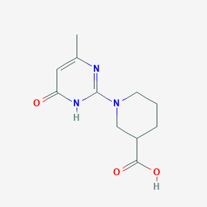 1-(4-Hydroxy-6-methylpyrimidin-2-yl)piperidine-3-carboxylic acid