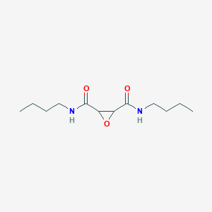 molecular formula C12H22N2O3 B14497811 N~2~,N~3~-Dibutyloxirane-2,3-dicarboxamide CAS No. 63129-88-4