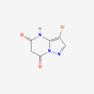 3-bromo-4H-pyrazolo[1,5-a]pyrimidine-5,7-dione