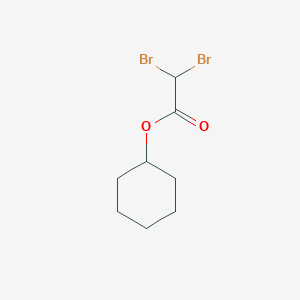 molecular formula C8H12Br2O2 B14497864 Cyclohexyl dibromoacetate CAS No. 64001-14-5