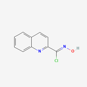 N-hydroxyquinoline-2-carbonimidoyl chloride