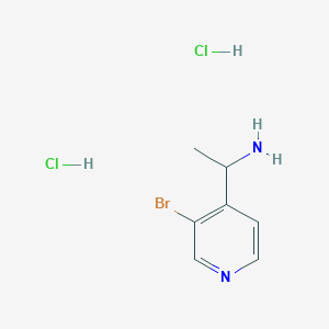 1-(3-Bromopyridin-4-yl)ethan-1-amine dihydrochloride