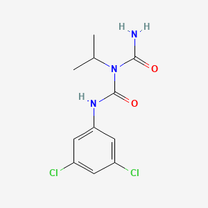 molecular formula C11H13Cl2N3O2 B14497886 N-(3,5-Dichlorophenyl)-N-propan-2-yl-2-imidodicarbonic diamide 