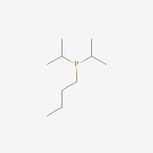 molecular formula C10H23P B14497932 Phosphine, butylbis(1-methylethyl)- CAS No. 63059-00-7