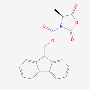(S)-(9H-Fluoren-9-yl)methyl 4-methyl-2,5-dioxooxazolidine-3-carboxylate