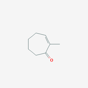 molecular formula C8H12O B14498144 2-Methylcyclohept-2-en-1-one CAS No. 65371-57-5