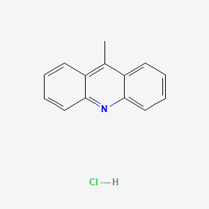 molecular formula C14H12ClN B14498206 9-Methylacridine;hydrochloride CAS No. 64002-60-4
