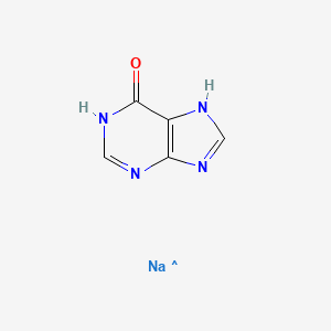 molecular formula C5H4N4NaO B1449827 Pubchem_57350056 CAS No. 45738-97-4