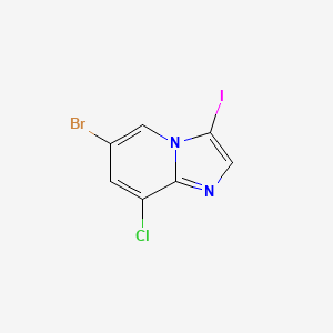 6-Bromo-8-chloro-3-iodoimidazo[1,2-a]pyridine