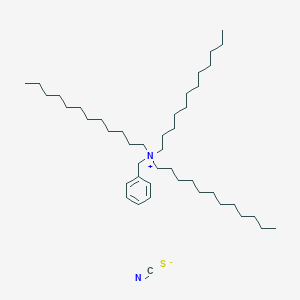 molecular formula C44H82N2S B14498354 N-Benzyl-N,N-didodecyldodecan-1-aminium thiocyanate CAS No. 65115-02-8