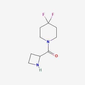 1-(Azetidine-2-carbonyl)-4,4-difluoropiperidine
