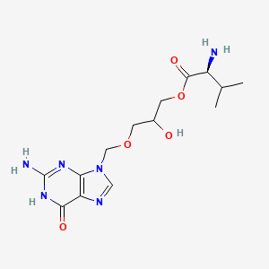 molecular formula C14H22N6O5 B1449846 Isovalganciclovir CAS No. 1219792-42-3