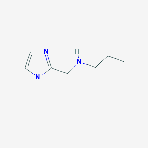 N-[(1-Methyl-1H-imidazol-2-YL)methyl]propan-1-amine