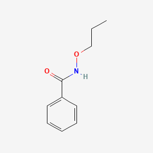 molecular formula C10H13NO2 B14498521 N-Propoxybenzamide CAS No. 64648-16-4