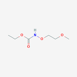 molecular formula C6H13NO4 B14498570 Ethyl (2-methoxyethoxy)carbamate CAS No. 63767-50-0