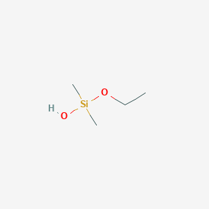 molecular formula C4H12O2Si B14498581 Ethoxy(dimethyl)silanol CAS No. 65007-35-4