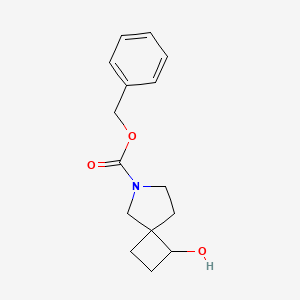 molecular formula C15H19NO3 B1449866 6-Cbz-1-hydroxy-6-aza-spiro[3.4]octane CAS No. 1419101-06-6