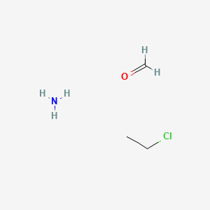 molecular formula C3H10ClNO B14498668 Azane;chloroethane;formaldehyde CAS No. 63512-71-0