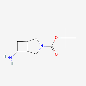 B1449871 3-Boc-6-amino-3-azabicyclo[3.2.0]heptane CAS No. 1250884-66-2