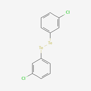 molecular formula C12H8Cl2Te2 B14498857 Bis(3-chlorophenyl)ditellane CAS No. 65082-24-8