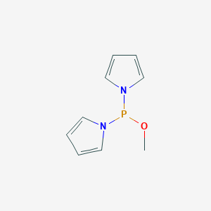 molecular formula C9H11N2OP B14499005 Methyl di-1H-pyrrol-1-ylphosphinite CAS No. 63623-69-8