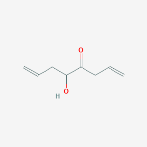 molecular formula C8H12O2 B14499343 5-Hydroxyocta-1,7-dien-4-one CAS No. 63581-00-0