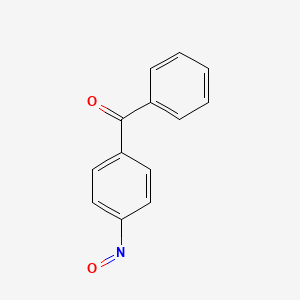 molecular formula C13H9NO2 B14499552 4-Nitrosobenzophenone CAS No. 63064-03-9