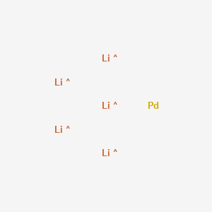 molecular formula Li5Pd B14499646 CID 71371682 CAS No. 64544-43-0