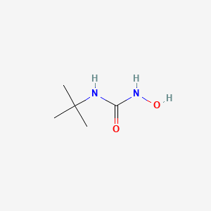 molecular formula C5H12N2O2 B14499780 N-tert-Butyl-N'-hydroxyurea CAS No. 63491-77-0