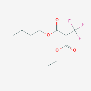 molecular formula C10H15F3O4 B14500044 Butyl ethyl (trifluoromethyl)propanedioate CAS No. 62935-39-1