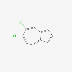 molecular formula C10H6Cl2 B14500064 5,6-Dichloroazulene CAS No. 63370-04-7