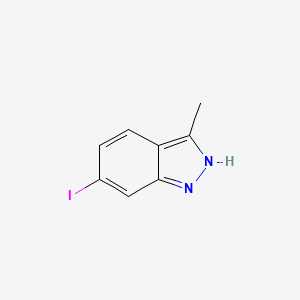 molecular formula C8H7IN2 B1450012 6-Iodo-3-methyl-1H-indazole CAS No. 1082041-53-9