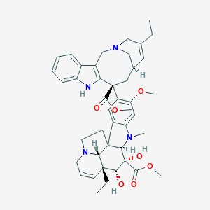 molecular formula C43H52N4O7 B145002 Desacetylnavelbine CAS No. 126347-74-8