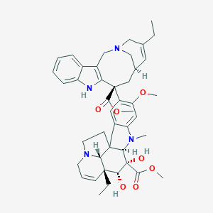 molecular formula C43H51N4O7 B145002 Desacetylnavelbine CAS No. 126347-74-8