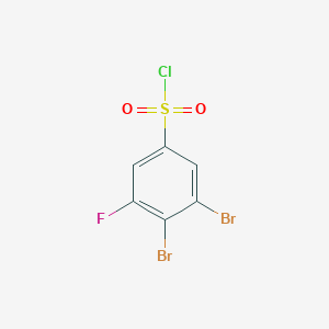 3,4-Dibromo-5-fluorobenzenesulfonyl chloride