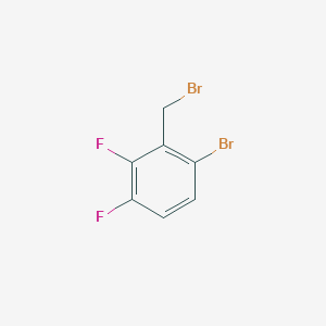 molecular formula C7H4Br2F2 B1450046 6-Bromo-2,3-difluorobenzyl bromide CAS No. 1807193-48-1