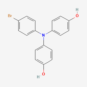 N,N-Bis(4-hydroxyphenyl)-4-bromoaniline