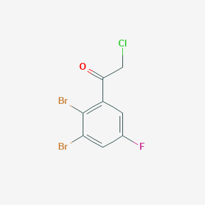 2',3'-Dibromo-5'-fluorophenacyl chloride