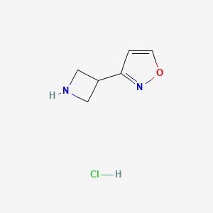 3-(Azetidin-3-yl)-1,2-oxazole hydrochloride